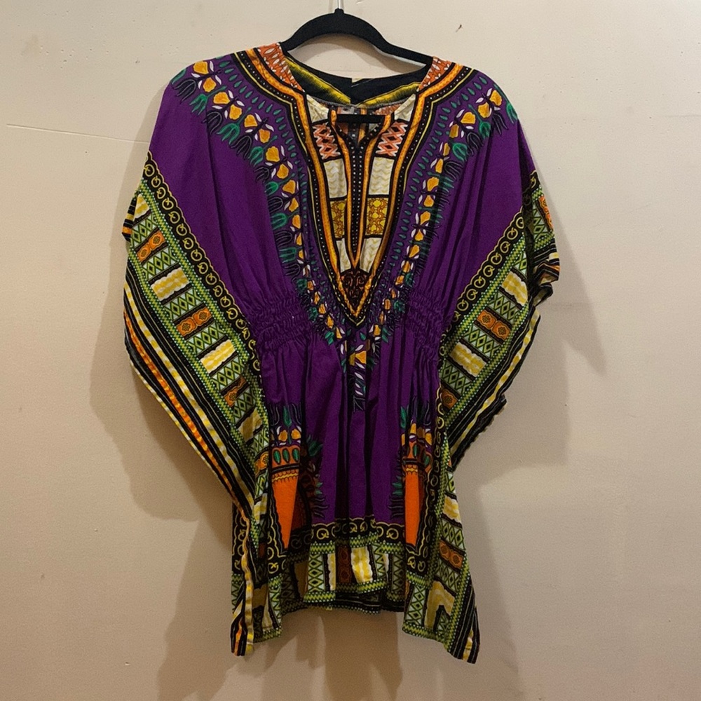 Purple Capturing Dashiki